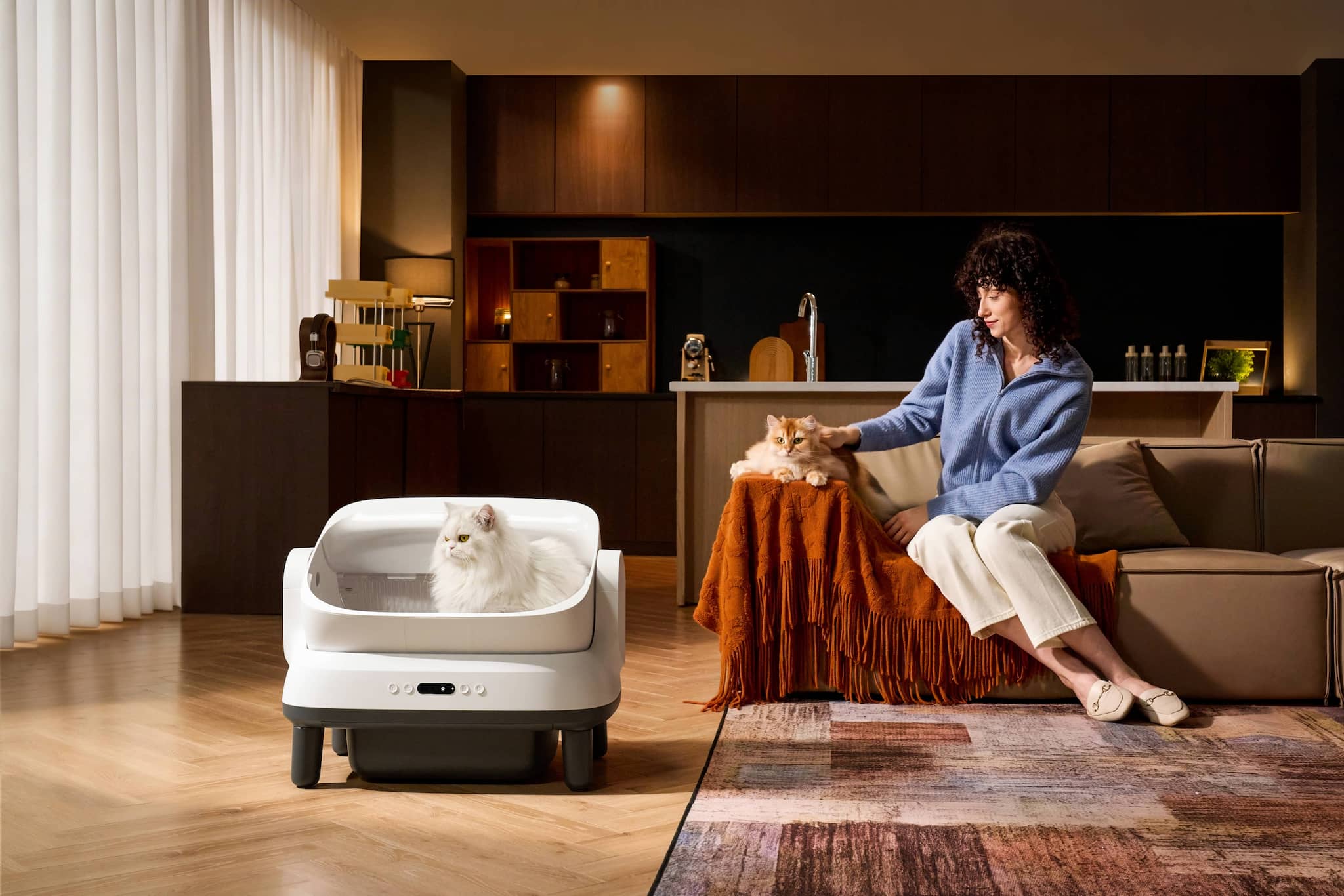 Charakat Frei| Smarte Selbstreinigende Katzentoilette