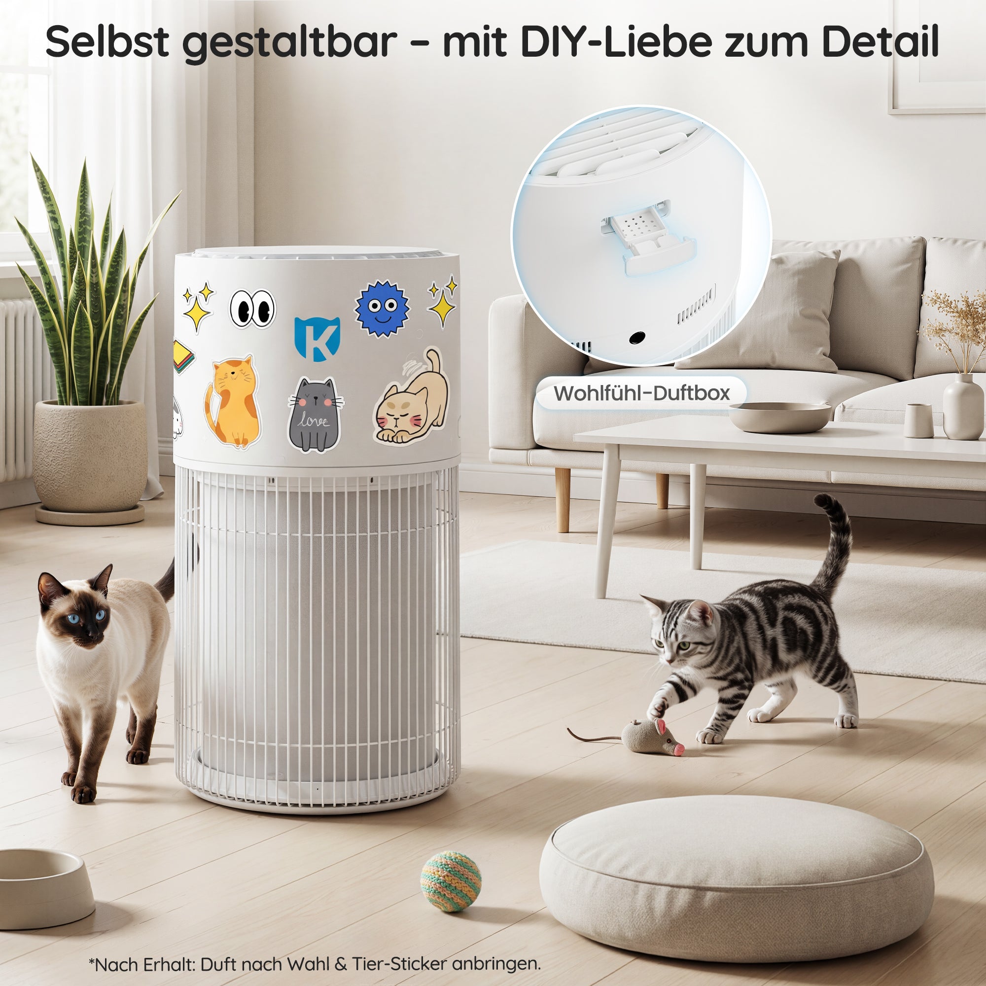 AirGuard 1 Anti-Allergen-Luftreiniger für Haustiere DIY