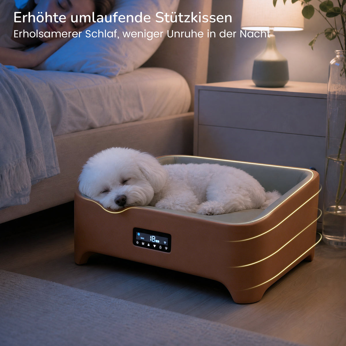 Thermo 1478 – Intelligentes Kühl- und Heizbett für Hunde