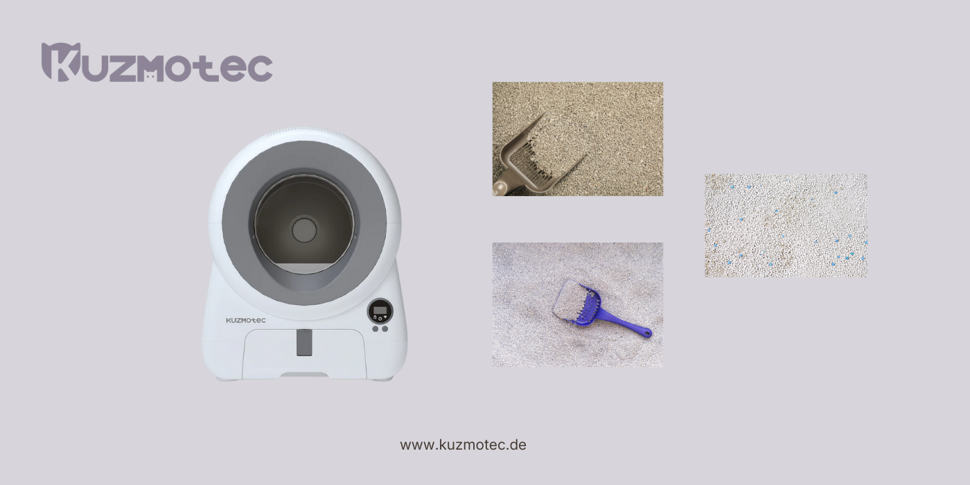 Funktion zum Glätten des Katzenstreus